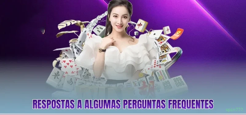 Central de dúvidas rápidas sobre o app spin777